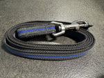 Gummierte Leine -Blue Line-