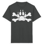 Pfote mit Knochen - Kids Organic Shirt