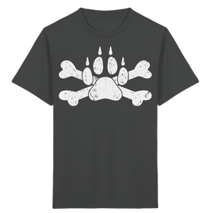 Pfote mit Knochen - Kids Organic Shirt