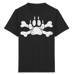 Pfote mit Knochen - Kids Organic Shirt