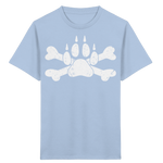 Pfote mit Knochen - Kids Organic Shirt