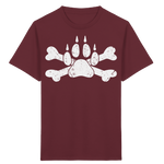 Pfote mit Knochen - Kids Organic Shirt