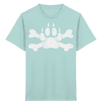 Pfote mit Knochen - Kids Organic Shirt