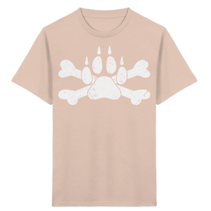Pfote mit Knochen - Kids Organic Shirt