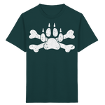 Pfote mit Knochen - Kids Organic Shirt