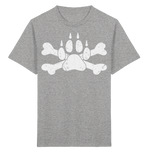 Pfote mit Knochen - Kids Organic Shirt