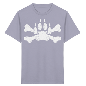 Pfote mit Knochen - Kids Organic Shirt