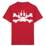 Pfote mit Knochen - Kids Organic Shirt