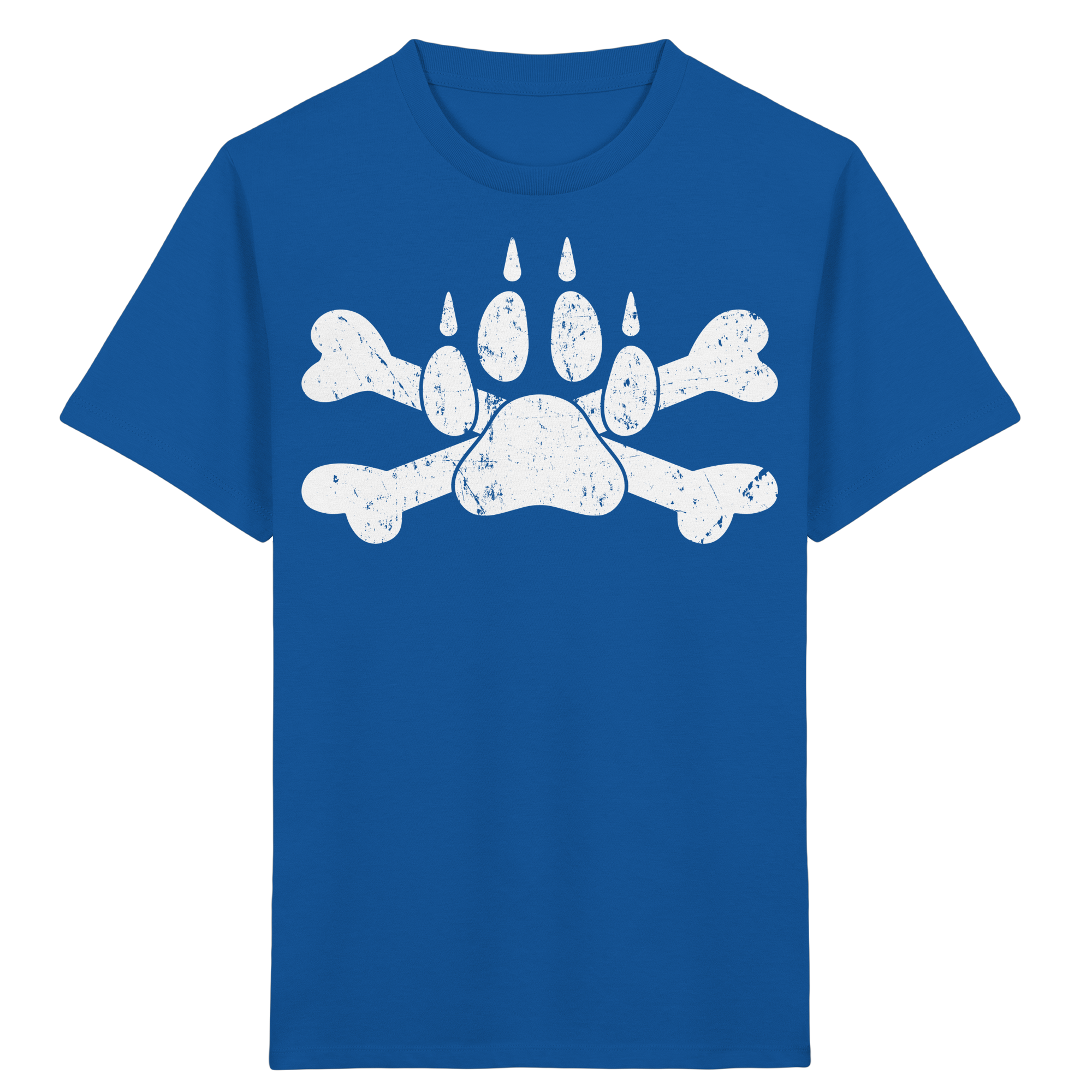 Pfote mit Knochen - Kids Organic Shirt