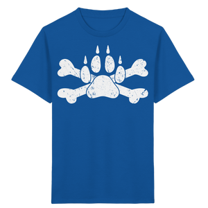 Pfote mit Knochen - Kids Organic Shirt