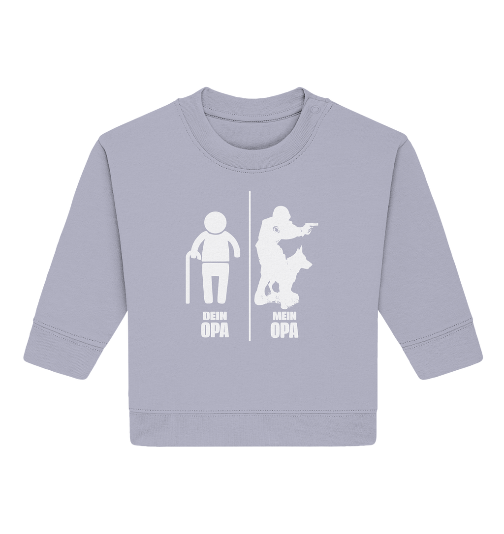 DeinOpa- Mein Opa - Baby Organic Sweatshirt
