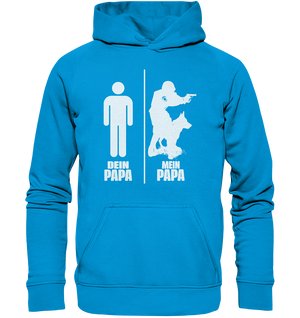 Dein Papa- Mein Papa - Kids Hooded Sweat
