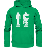 Dein Papa- Mein Papa - Kids Hooded Sweat