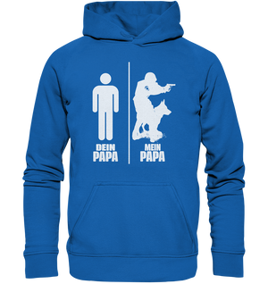 Dein Papa- Mein Papa - Kids Hooded Sweat