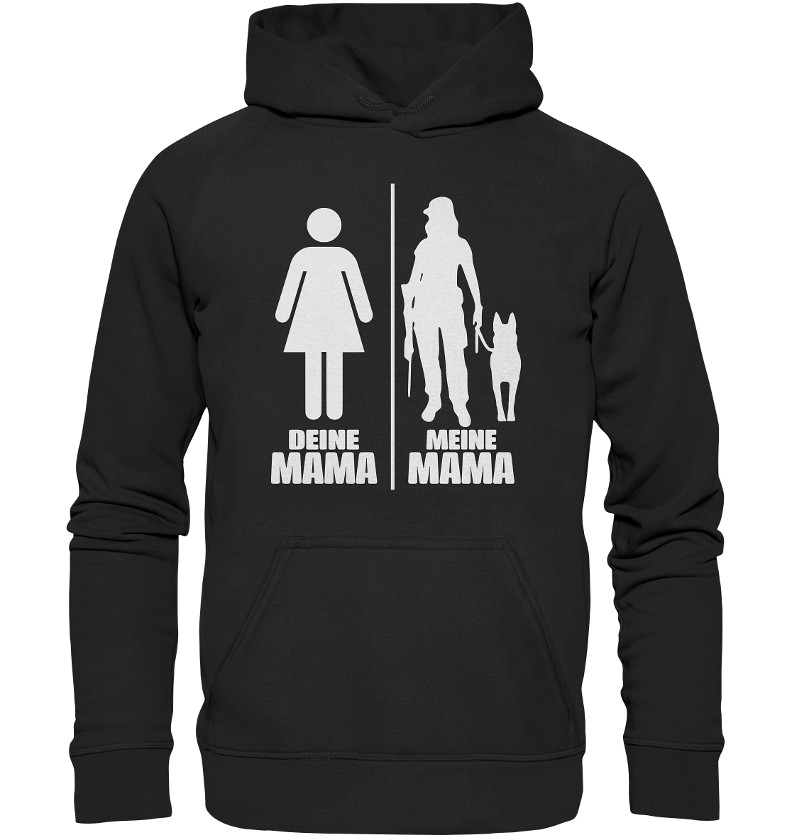 Deine Mama Meine Mama - Kids Hooded Sweat