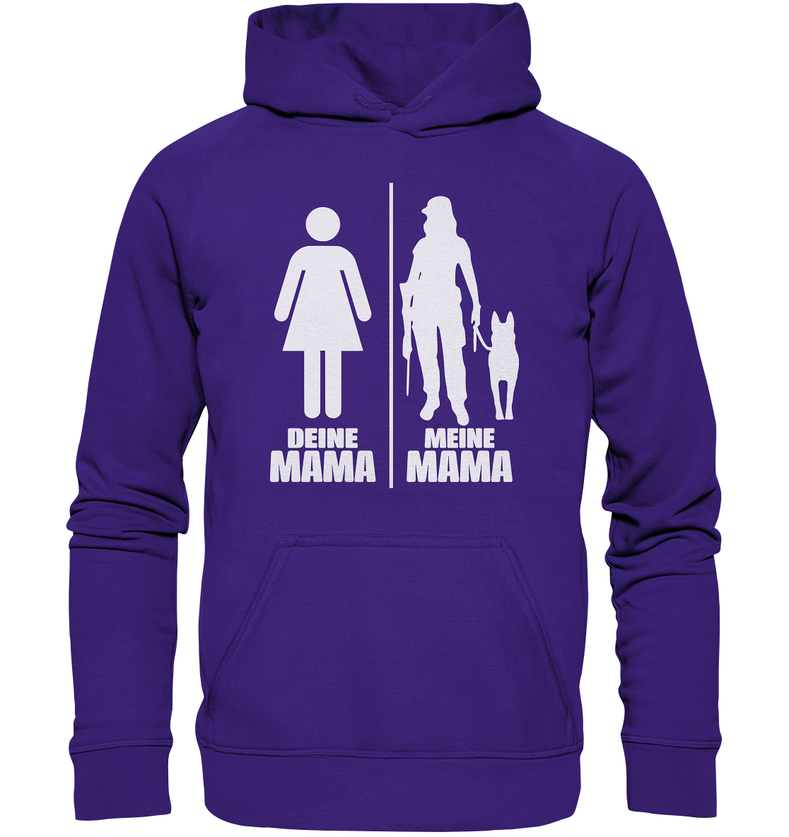 Deine Mama Meine Mama - Kids Hooded Sweat