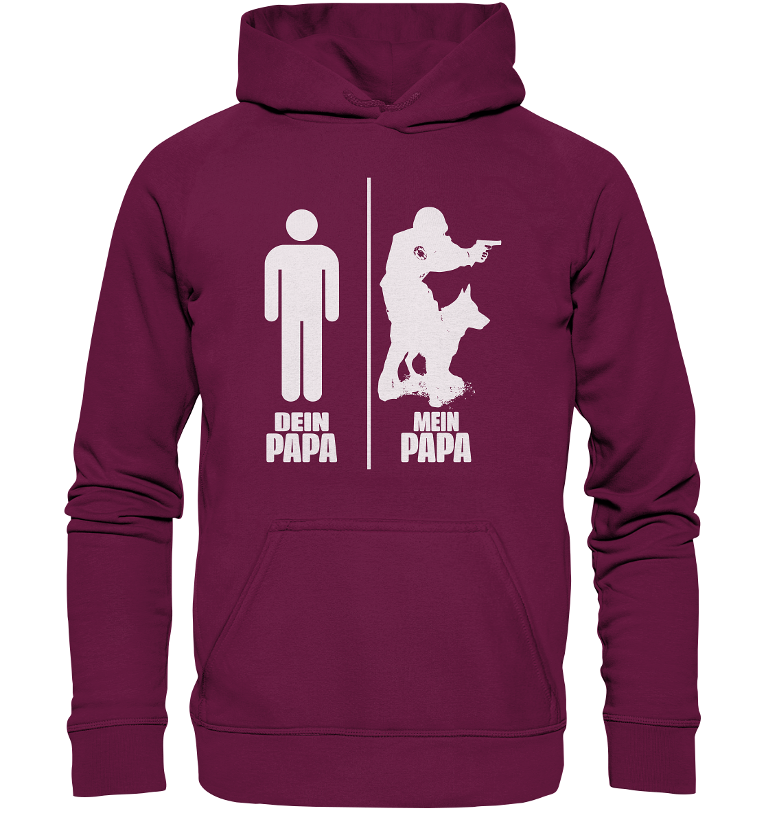Dein Papa- Mein Papa - Kids Hooded Sweat
