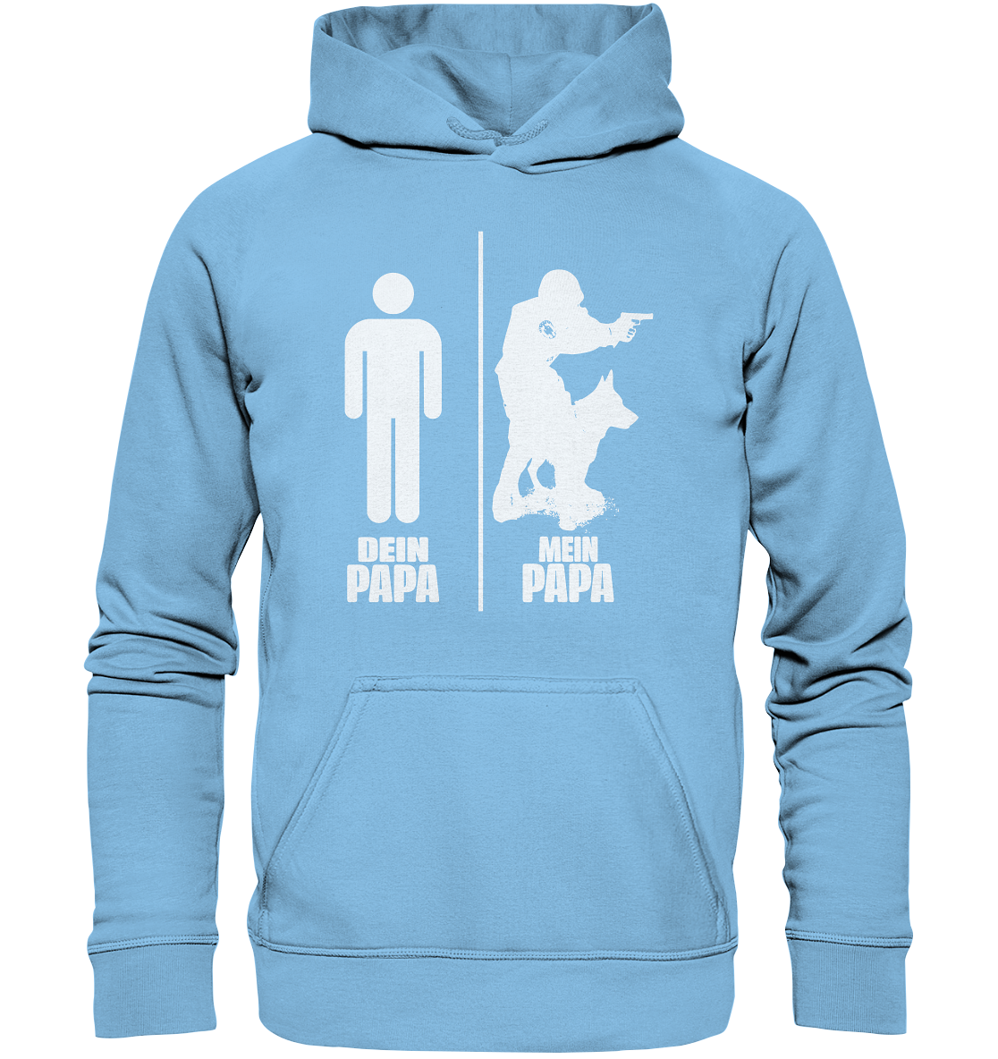 Dein Papa- Mein Papa - Kids Hooded Sweat