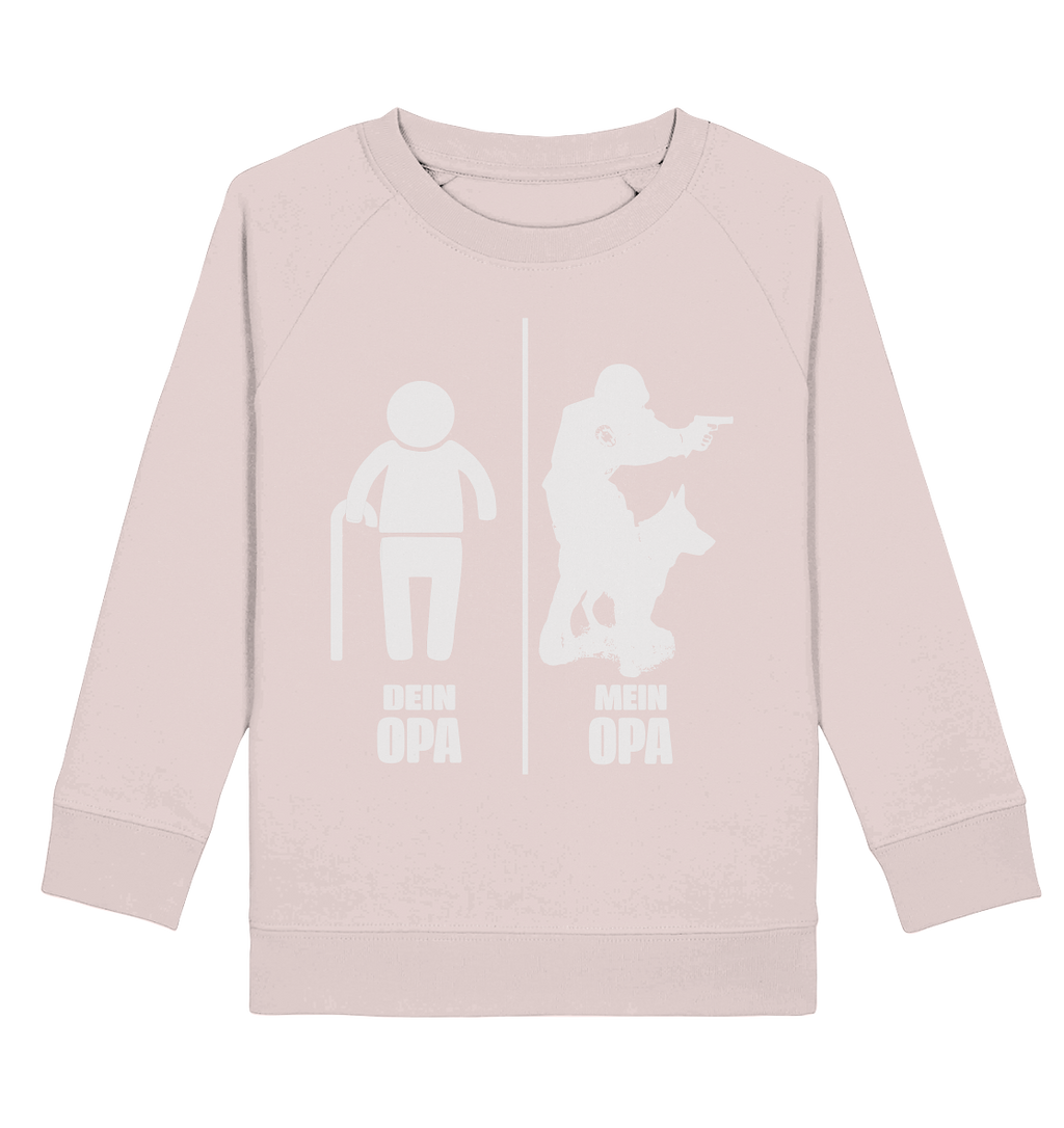 DeinOpa- Mein Opa - Kids Organic Sweatshirt