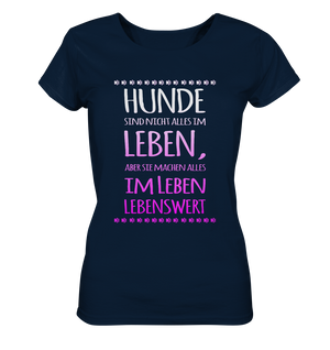 Hunde Lebenswert - Ladies Organic Shirt