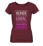 Hunde Lebenswert - Ladies Organic Shirt