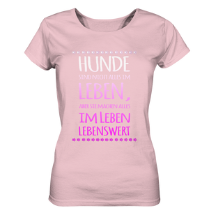 Hunde Lebenswert - Ladies Organic Shirt