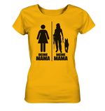 Deine Mama schwarz - Ladies Organic Shirt