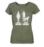 Deine Mama Meine Mama DSH  - Ladies Organic Shirt (meliert)