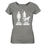 Deine Mama Meine Mama DSH  - Ladies Organic Shirt (meliert)