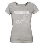 Problemhundehalterin - Ladies Organic Shirt (meliert)