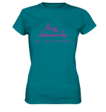 Dogs are a Girls best Friend  - Ladies Premium Shirt