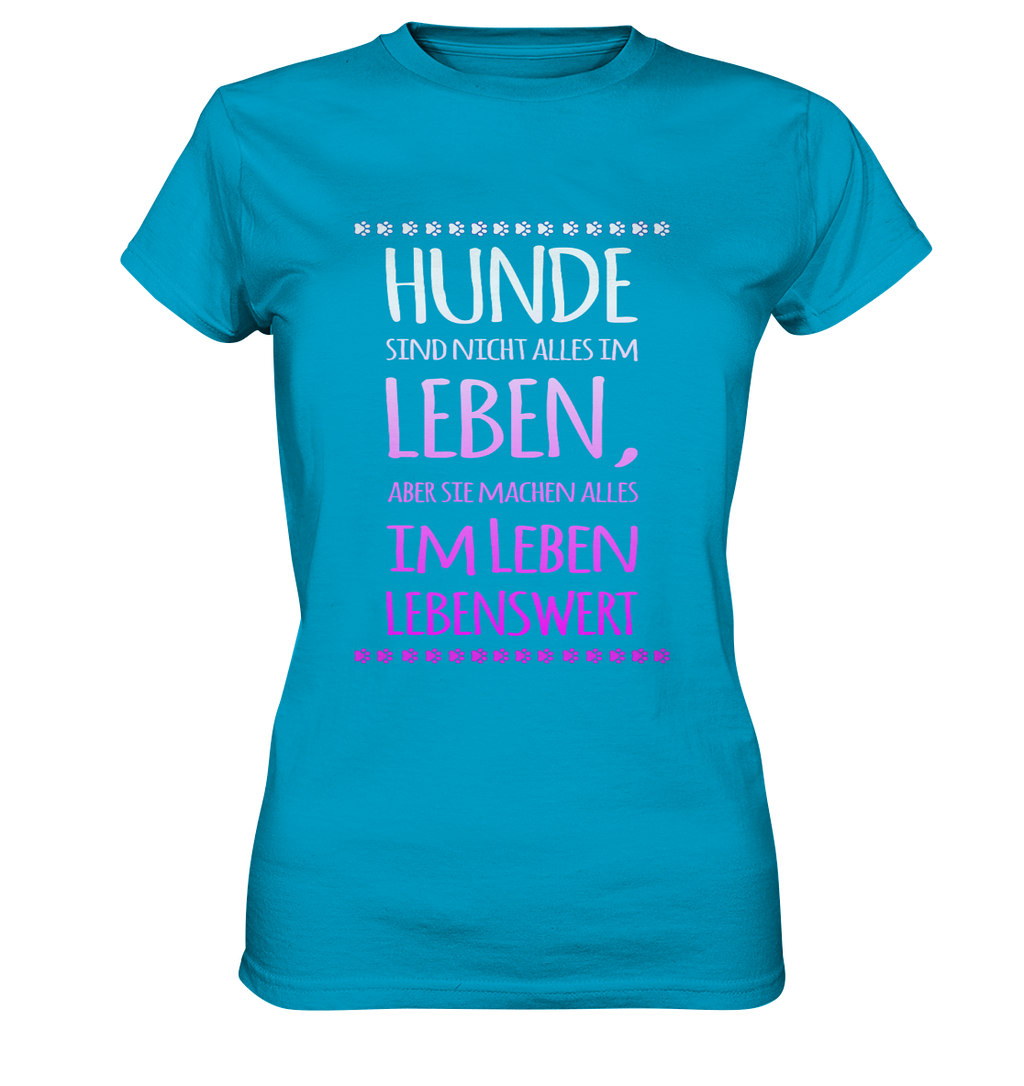 Hunde Lebenswert - Ladies Premium Shirt