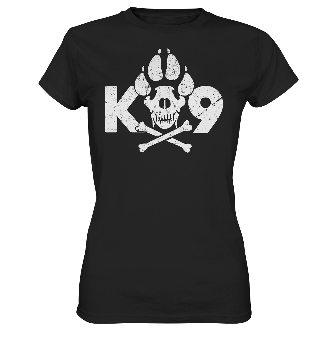 K9 Skull  - Ladies Premium Shirt