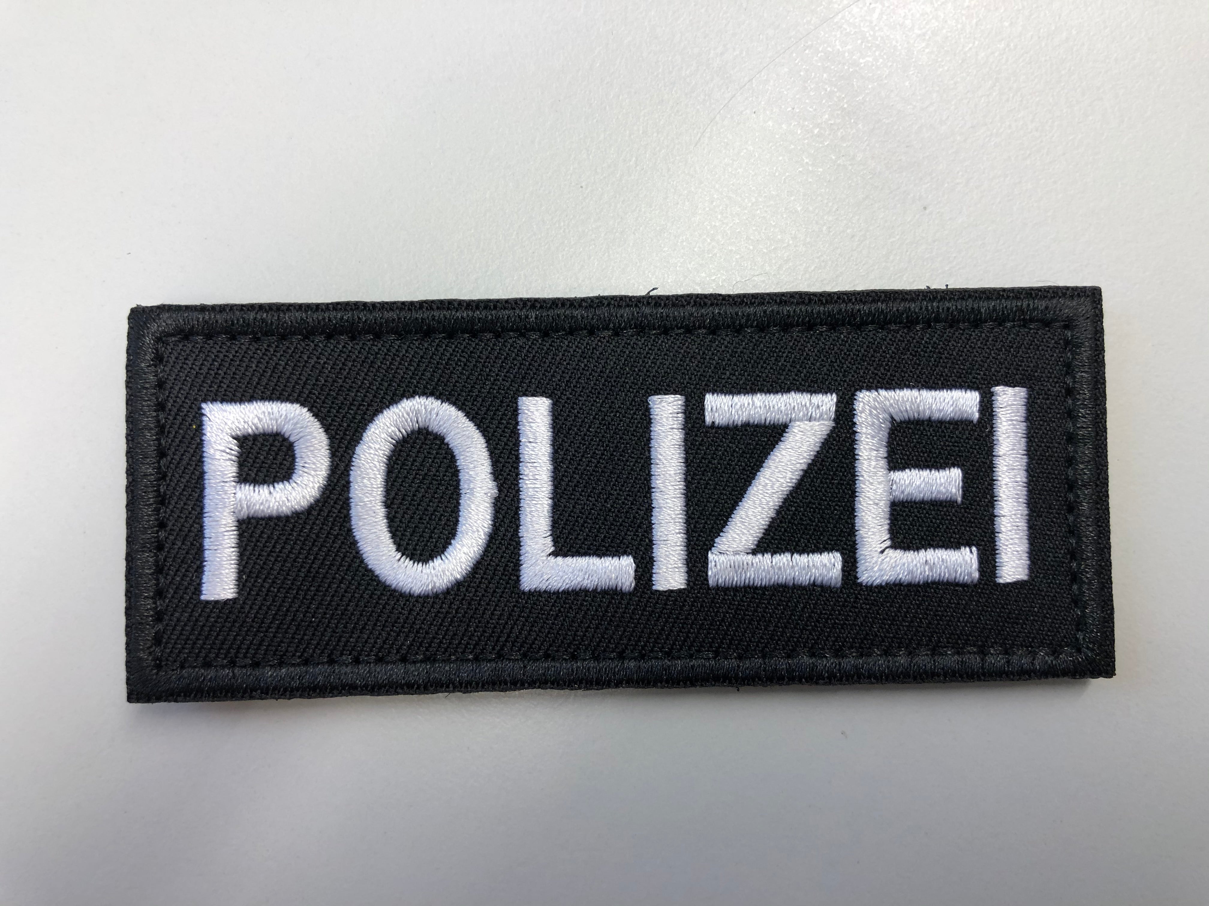 -POLIZEI- Patch/Klettabzeichen