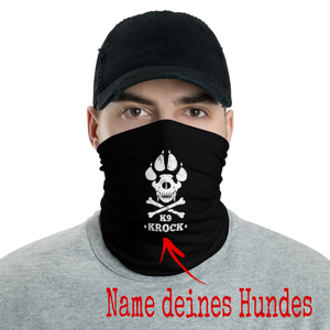 -K9 "NAME DEINES HUNDES"- Personalisierbares Multifunktionstuch