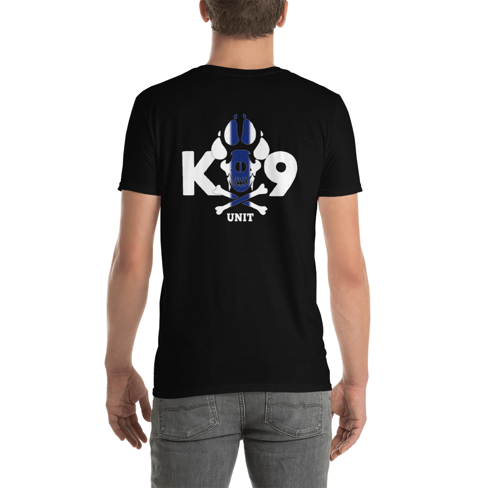 -K9 Unit Skull- Kurzarm-Unisex-T-Shirt
