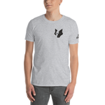 -K9 "Wunschname"- PERSONALISIERBAR! Kurzärmeliges Unisex-T-Shirt