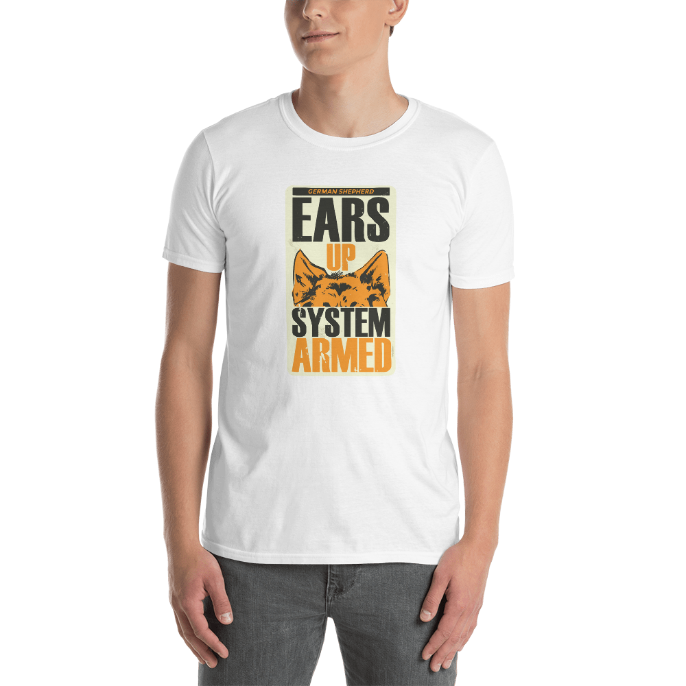 -EARS UP - SYSTEM ARMED- Kurzarm-Unisex-T-Shirt