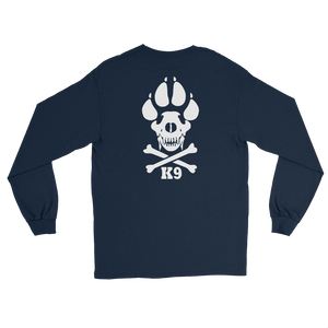 -K9 Skull- Langarm-T-Shirt