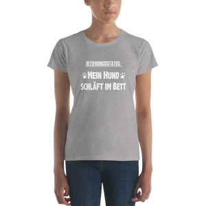 -BEZIEHUNGSSTATUS- Frauen Kurzarm T-Shirt