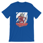 -DOG WARRIOR- Kurzärmeliges Unisex-T-Shirt
