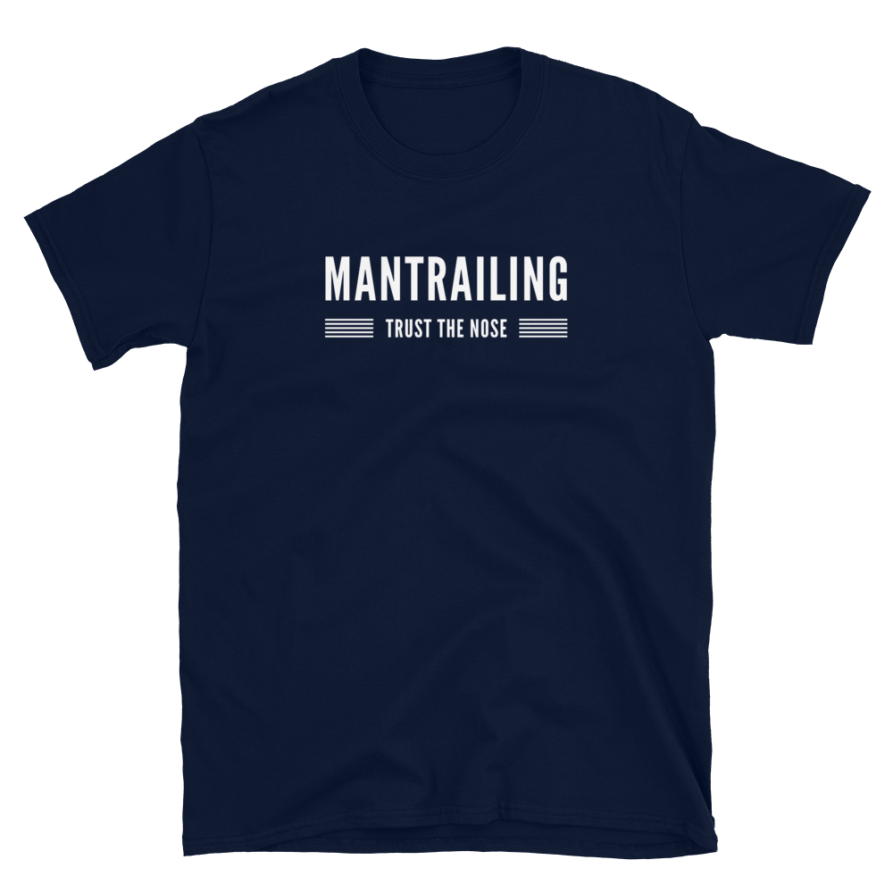 -MANTRAILING- Kurzarm-Unisex-T-Shirt