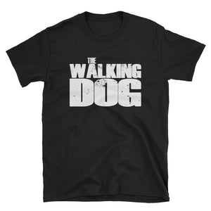 -THE WALKING DOG- Kurzarm-Unisex-T-Shirt