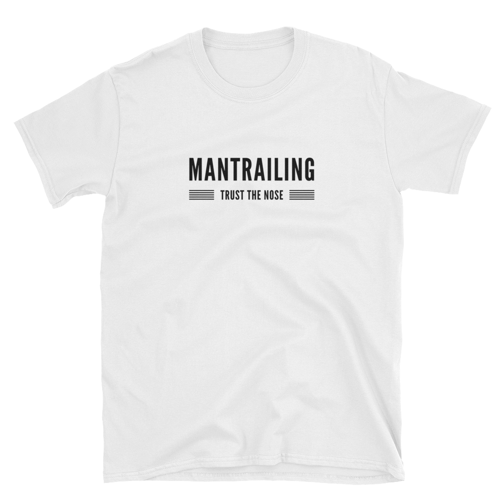 -Mantrailing- Kurzarm-Unisex-T-Shirt