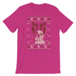 -Fröhliche Weihnachten- Kurzärmeliges Unisex-T-Shirt