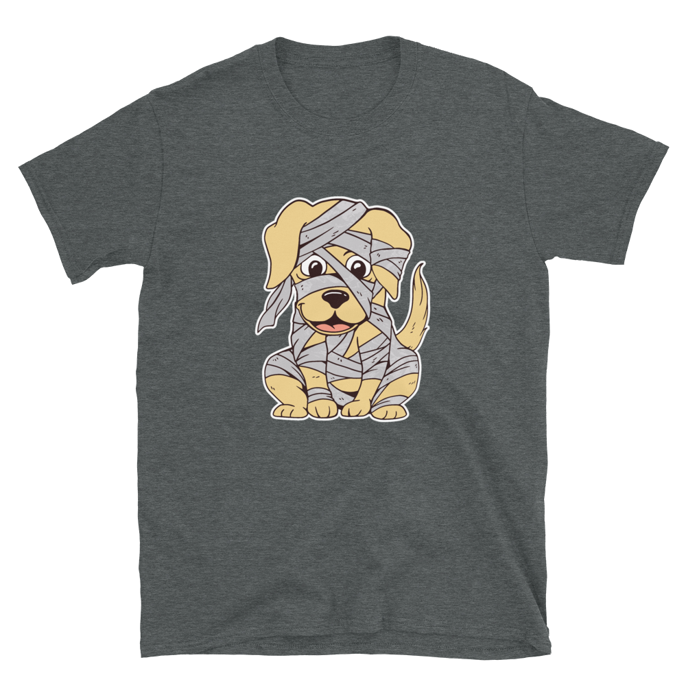 -HUND MUMIE- Kurzarm-Unisex-T-Shirt