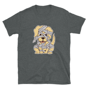 -HUND MUMIE- Kurzarm-Unisex-T-Shirt