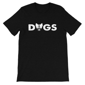 -DOGS- Kurzärmeliges Unisex-T-Shirt