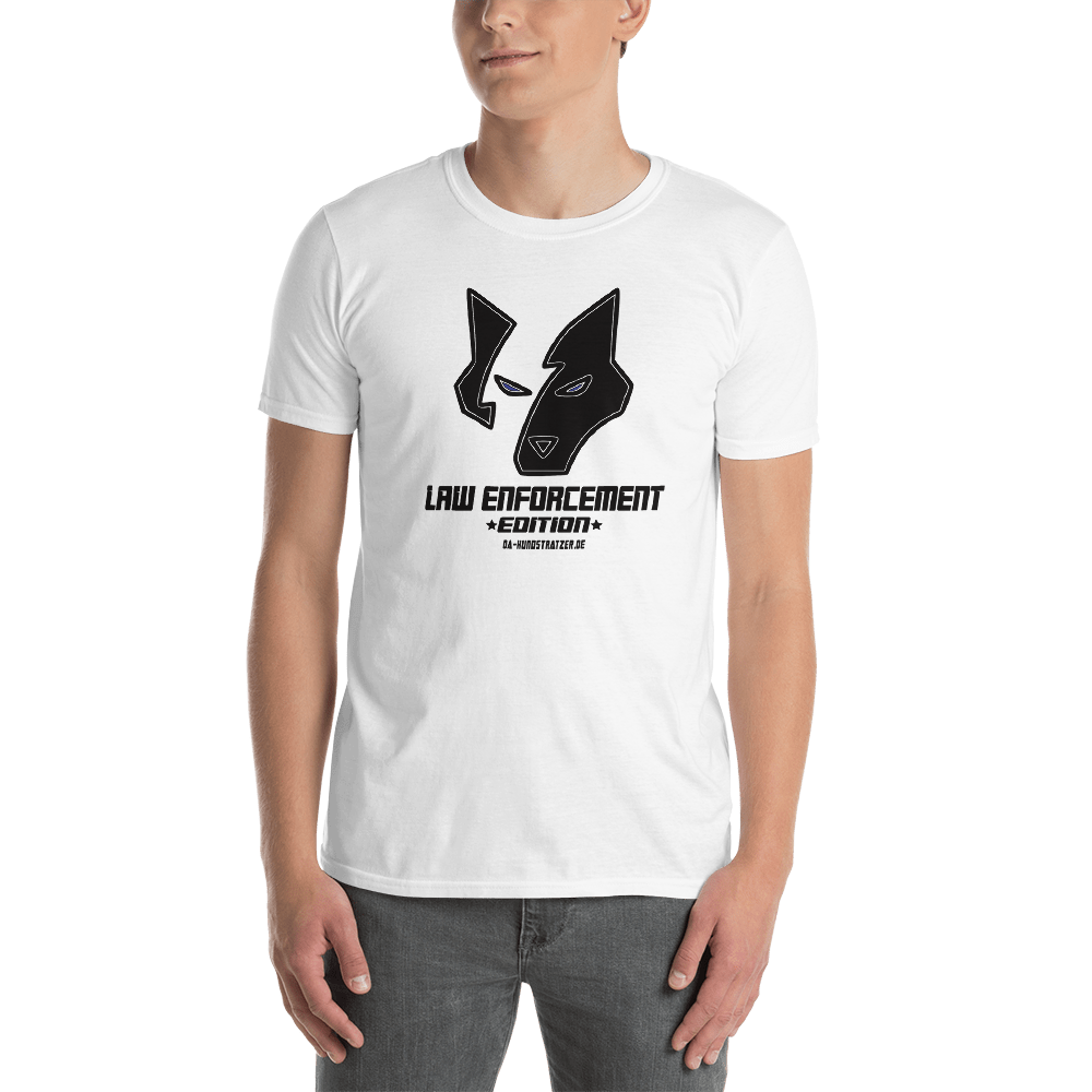 -DA-HUNDSTRATZER.DE LAW ENFORCEMENT EDITION- Kurzarm-Unisex-T-Shirt