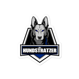 -DA HUNDSTRATZER- Gestanzte Aufkleber